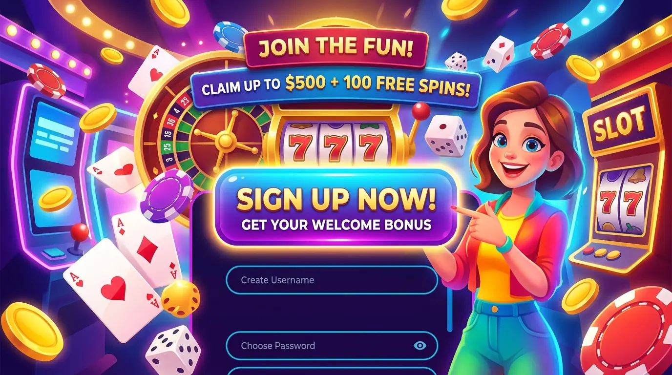 Registrierung bei Wazamba casino