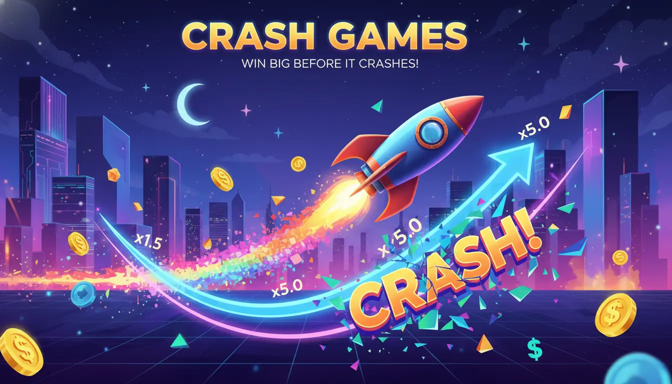 Crash Games bei Wazamba casino